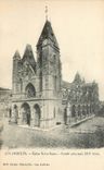 CPA Les Andelys Eglise notre Dame portail princpal XIIIe siecle