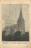 CPA Amettesle clocher l'eglise le cimetiere