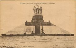 CPA Navarin Monument aux Morts es Armees de Champagne