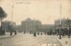 CPA Reims la Gare