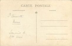 CPA Souvenir Bernadette Nevers