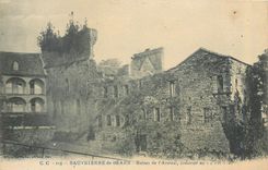 CPA sauveterre de Bearn Ruines de l'Arsena 