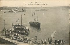 CPA Dinard La cale l'escadre Bateaux