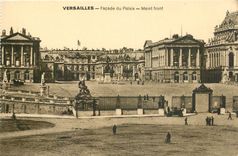 CPA Versailles Façade du palais Maint Front