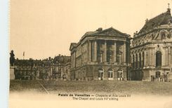 CPA Palais de Versailles Chapelle et Aile Louis XV