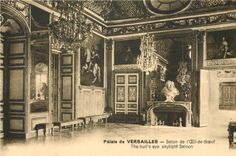 CPA Palais de Versailles Salon de l'oeui de Boeuf