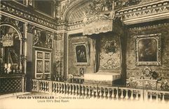 CPA Palais de Versailles Chambre de Louis XIVe