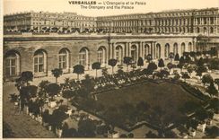 CPA Versailles L'Orangerie et le palais 