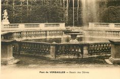 CPA Parc de Versailles Bassin des domes