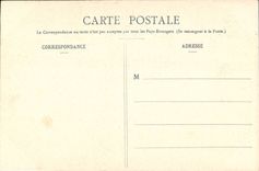 Fantaisie CPA l'amour mouille