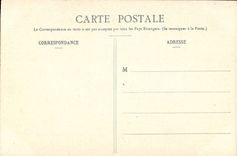 Fantaisie CPA L'amour mouille