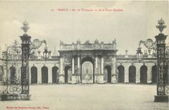 CPA Nancy Arc de Triomphe vu de la Place Carriere 