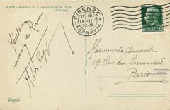 CPA Roma Basilica di S Pablo fuorl le Mura Interno 