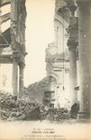 CPA Arras Guerre 1914 1916 La Cathedrale Vue interieure de la partie ecroulee rue Meauleus 