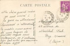 CPA Menton Vue prise du cap Martin 