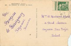 CPA Beaugency Loiret Le Chateau de Dunois Le Musee