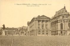 CPA Palais de Versailles Chapelle et Aile Louis XV 