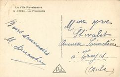 CPA Reims Les Promenades 