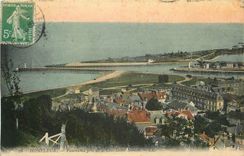 CPA Honfleur Panorama prise de la Cote Saint Simeone 