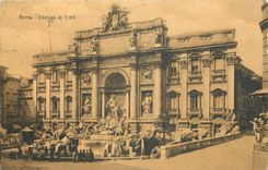 CPA Roma Fontana di Trevi 