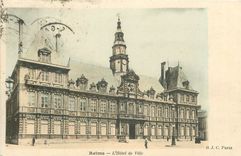 CPA Reims L'Hotel de Ville 