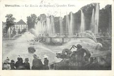 CPA Versailles Le Bassin de Neptune Grandes Eaux 