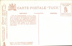 CPA ISCED of Carcassonne the Aude the old bridge