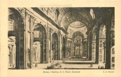 CPA Roma Basilica di S Pietro 