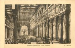 CPA Roma Basilica di S Paolo 