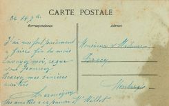 CPA Reims dans les Ruines apres la Retraite des Allemands Vue Generale des Tissages Boulevard Saint 