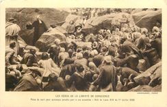 CPA Les Heros de la Liberte de Conscience 