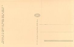 CPA Panorama de la Bataille de Waterloo Batteries anglaises devant la brigade Colin Balkett