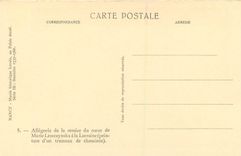 CPA Nancy Musee historique lorrain au Palais Ducal Allegorie de la remise du coeur de Marie Leszczyn