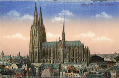 CPA Koln a Rh Dom Sudseite 