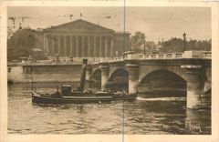 CPA Paris Le Palais Bourbon siege de la Chambre des Deputes 