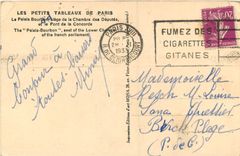 CPA Paris Le Palais Bourbon siege de la Chambre des Deputes 