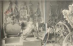 CPA Musee de Cluny Les Traineaux 