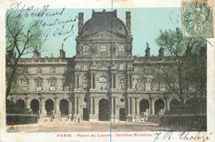 CPA Paris Palais du Louvre Pavillon Richelieu 