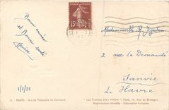 CPA Heureuse Annee Paris