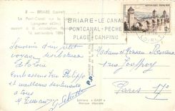 CPA Briare Loiret Le Pont Canal sur la Loire 