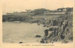 CPA Cette La Corniche et le Rocher du Diable 