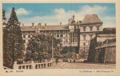CPA Blois Le Chateau Aile Francois 1er 