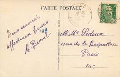 CPA Langogne Lozere La Vallee du Longouyron Cascade des Martinets