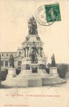 CPA Belfort Le Monument des Trois Sieges 