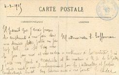 CPA Marseille ND de la Garde Statue colonale 