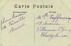 CPA Palais de Versailles Galerie des Glaces 