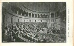 CPA Roma Aula del Parlamento Italiano 