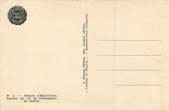 CPA Abbaye d'Hautvillers berceau du vin de Champagne Le Cloitre 