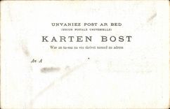 Brittany Woman and children Surroundings of Quimperle (Finistere) - CPA