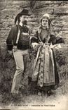 Brittany Costumes of Bridge-Abbot - CPA